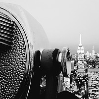 Buy canvas prints of New York Skyline - Empire State Building by Nick Stone