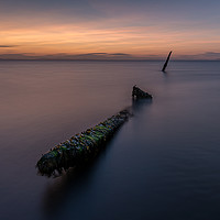 Buy canvas prints of Longniddry Sunset B1348 by Rich Dyson