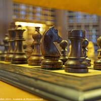 Buy canvas prints of Chessboard by Kevin Hellon