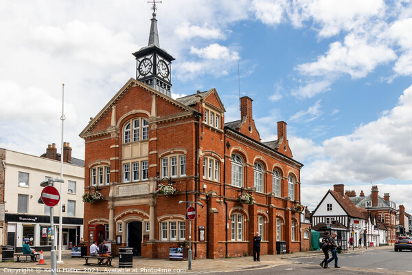 The Town Hall, Thame,  Picture Board by Kevin Hellon