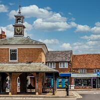 Buy canvas prints of The Market House, Princes Risborough, by Kevin Hellon