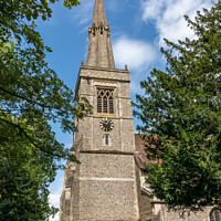 Buy canvas prints of St Mary's Church. Princes Risborough,  by Kevin Hellon