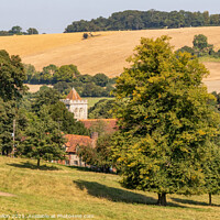 Buy canvas prints of St Michael and All Angels Parish Church, Hughenden Valley by Kevin Hellon