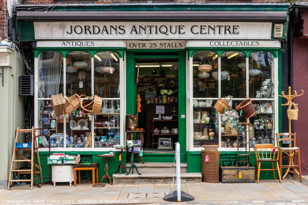 Jordans Antique Centre, Old Hemel Hempstead, Hertfordshire, Engl Picture Board by Kevin Hellon