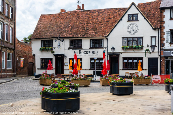 The Rockwood pub, Aylesbury, Picture Board by Kevin Hellon