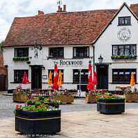 Buy canvas prints of The Rockwood pub, Aylesbury, by Kevin Hellon