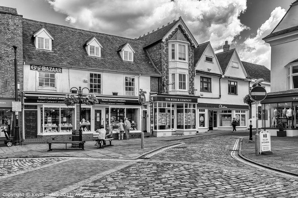 The Butter Market, Thame Picture Board by Kevin Hellon