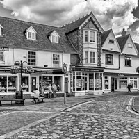 Buy canvas prints of The Butter Market, Thame by Kevin Hellon