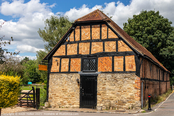 Tithe Barn, Thame Picture Board by Kevin Hellon