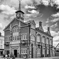 Buy canvas prints of The Town Hall, Thame,  by Kevin Hellon