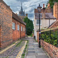 Buy canvas prints of Pebble Lane, Old Aylsbury by Kevin Hellon
