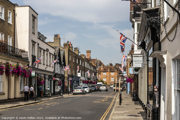 Eton High Street, Picture Board by Kevin Hellon