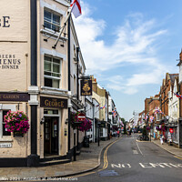 Buy canvas prints of Eton High Street, by Kevin Hellon