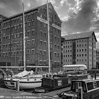 Buy canvas prints of Gloucester docks by Kevin Hellon