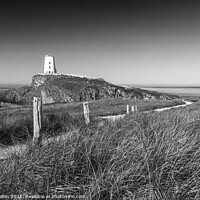 Buy canvas prints of Tyr Mawr lighthouse by Kevin Hellon