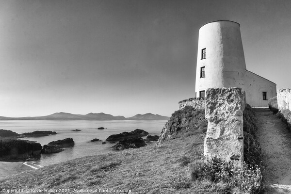 Tyr Mawr lighthouse  Picture Board by Kevin Hellon