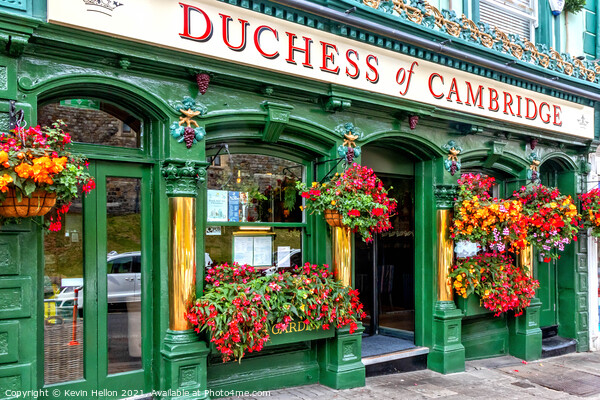 The Duchess of Cambridge public house, Picture Board by Kevin Hellon
