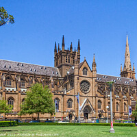 Buy canvas prints of St Marys Cathedral by Kevin Hellon