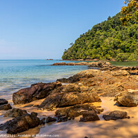 Buy canvas prints of Beach on Koh Phayam, by Kevin Hellon