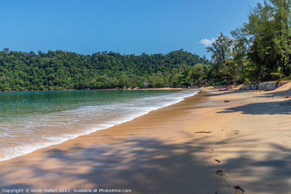 Beach on Koh Phayam, Picture Board by Kevin Hellon