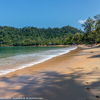 Buy canvas prints of Beach on Koh Phayam, by Kevin Hellon