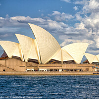 Buy canvas prints of Sydney Opera House viewed from the West by Kevin Hellon