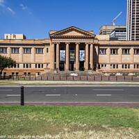Buy canvas prints of State Library, Sydney, NSW, New South Wales, Australia by Kevin Hellon