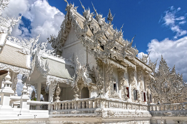 Wat Rong Khun  Picture Board by Kevin Hellon