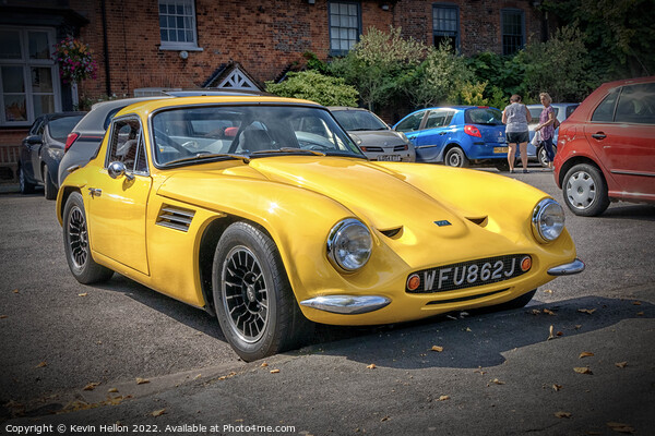 1972 TVR Vixen. Picture Board by Kevin Hellon
