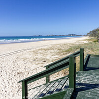 Buy canvas prints of Currumbin beach, Gold Coast,Queensland, Australia by Kevin Hellon