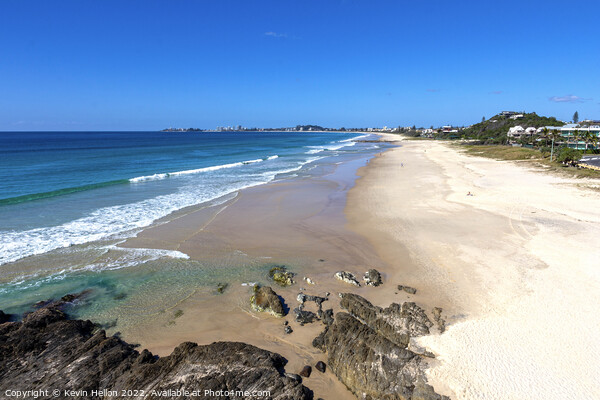 Currumbin beach, Gold Coast,Queensland, Australia Picture Board by Kevin Hellon