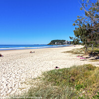 Buy canvas prints of Mermaid beach on a sunny, summer's day, by Kevin Hellon