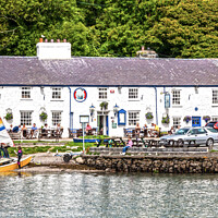 Buy canvas prints of The Ship Inn, Red Wharf Bay by Kevin Hellon