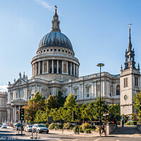 Buy canvas prints of St Paul's Cathedral by Kevin Hellon