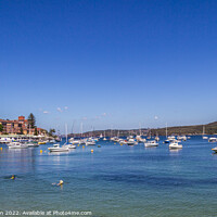 Buy canvas prints of Boats in Manly Cove, Sydney, New South Wales, NSW, Australia by Kevin Hellon