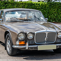 Buy canvas prints of Daimler Sovereign 2.8 litre saloon car by Kevin Hellon