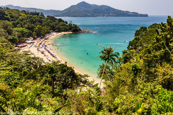 Laem Sing beach, Phuket, Thailand Picture Board by Kevin Hellon