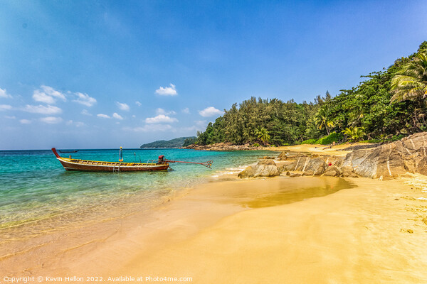 Banana Beach, Phuket, Thailand Picture Board by Kevin Hellon