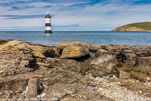 Penmon Lighthouse, Anglesey, North Wales, UK Picture Board by Kevin Hellon
