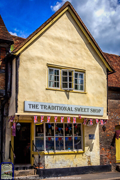 The Traditional Sweet Shop Picture Board by Kevin Hellon