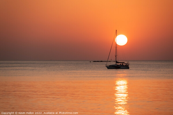 Sunset at Nai Yang Beach, Phuket, Thailand Picture Board by Kevin Hellon
