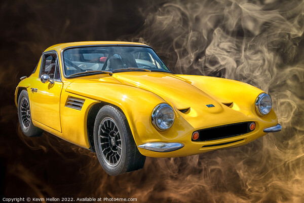 1972 TVR Vixen. Picture Board by Kevin Hellon