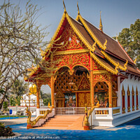 Buy canvas prints of Wat Mae Hi, Pai,  by Kevin Hellon