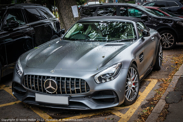 Mercedes AMG SL Roadster Picture Board by Kevin Hellon