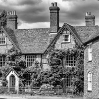 Buy canvas prints of Typical architecture in Thame by Kevin Hellon