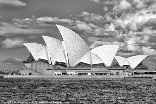 Sydney Opera House viewed from the West Picture Board by Kevin Hellon