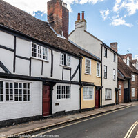 Buy canvas prints of Castle Street, Aylesbury, by Kevin Hellon