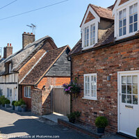 Buy canvas prints of English cottages by Kevin Hellon