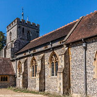 Buy canvas prints of St Mary's Church, Wendover, Buckinghamshire by Kevin Hellon