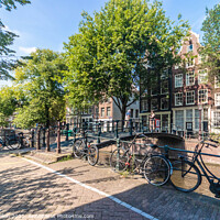 Buy canvas prints of Brouwersgracht, Amsterdam by Kevin Hellon